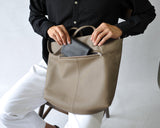 【MATTE】ソフトレザー ボンディングトート SKB-MT09