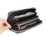 【ANTIQUE MESH】ラウンドファスナー 長財布 SKW-AM01