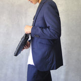 【SHRINK】シュリンクレザー 縦型ショルダー SKB-SH07