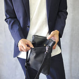 【SHRINK】シュリンクレザー 縦型ショルダー SKB-SH07