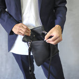 【SHRINK】シュリンクレザー 縦型ショルダー SKB-SH07