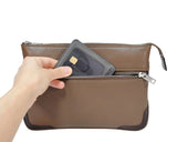 【EDGE】コンビレザー 2WAY クラッチショルダー SKB-EG05