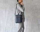 【EDGE】コンビレザー 薄マチショルダー SKB-EG07