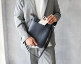 【EDGE】コンビレザー 薄マチショルダー SKB-EG07