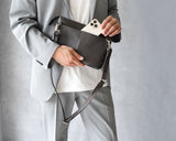 【EDGE】コンビレザー 2WAY クラッチショルダー SKB-EG05