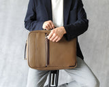 【EDGE】コンビレザー 3WAY スクエアバックパック SKB-EG06