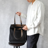 【PLAY】シュリンクレザー バイカラートートL SKB-PL01