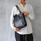 【PLAY】シュリンクレザー バイカラートートM SKB-PL02