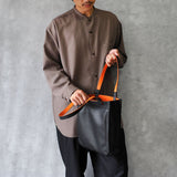 【PLAY】シュリンクレザー バイカラートートM SKB-PL02