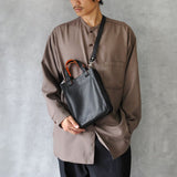 【PLAY】シュリンクレザー バイカラー2WAYトートS SKB-PL03