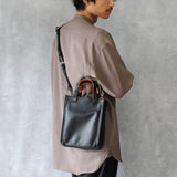 【PLAY】シュリンクレザー バイカラー2WAYトートS SKB-PL03