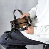 【PLAY】シュリンクレザー バイカラー2WAYトートS SKB-PL03