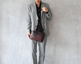 【LINE】アンティークレザー 2WAYクラッチショルダー SKB-LN08