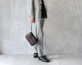 【LINE】アンティークレザー 2WAYクラッチショルダー SKB-LN08