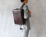 【LINE】アンティークレザー スクエアバックパック SKB-LN10