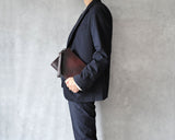 【LINE】アンティークレザー クラッチバッグ SKB-LN09