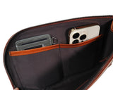 【LINE】アンティークレザー クラッチバッグ SKB-LN09