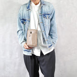 【GENDER2】シュリンクレザー ミニショルダー SKB-022GD7