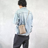 【GENDER2】シュリンクレザー ミニショルダー SKB-022GD7