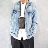 【GENDER2】シュリンクレザー スマホショルダー SKB-022GD8