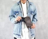 【GENDER2】シュリンクレザー スマホショルダー SKB-022GD8