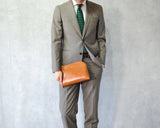 【REVALUE】ベジタブルタンニンレザー クラッチバッグ SKB-020RV5