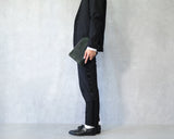 【REVALUE】ベジタブルタンニンレザー クラッチバッグ SKB-020RV5