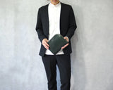 【REVALUE】ベジタブルタンニンレザー クラッチバッグ SKB-020RV5