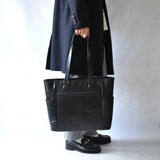 【NOBLE】オイルレザー サイドポケットトートバッグ SKB-NB04