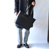 【NOBLE】オイルレザー サイドポケットトートバッグ SKB-NB04