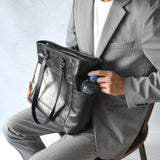 【NOBLE】オイルレザー サイドポケットトートバッグ SKB-NB04