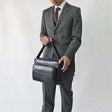 【NOBLE】オイルレザー スクエアA4ショルダー SKB-NB08