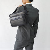 【NOBLE】オイルレザー スクエアA4ショルダー SKB-NB08