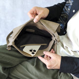 【MATTE】ソフトレザー 横型フラップショルダー SKB-MT06