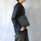 【MATTE】ソフトレザー 縦型フラップショルダー SKB-MT05