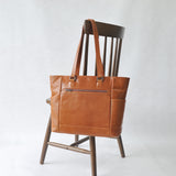 【NOBLE】オイルレザー サイドポケットトートバッグ SKB-NB04