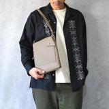 【MATTE】ソフトレザー 縦型フラップショルダー SKB-MT05