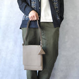 【MATTE】ソフトレザー 縦型フラップショルダー SKB-MT05