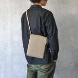 【MATTE】ソフトレザー 縦型フラップショルダー SKB-MT05