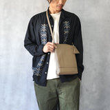 【MATTE】ソフトレザー 縦型フラップショルダー SKB-MT05