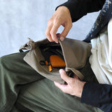 【MATTE】ソフトレザー 縦型フラップショルダー SKB-MT05