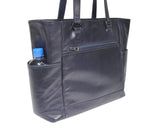 【NOBLE】オイルレザー サイドポケットトートバッグ SKB-NB04