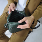 【NOBLE】オイルレザー スクエアミニショルダー SKB-NB09