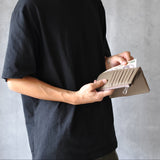 【MATTE】ソフトレザー L型ファスナー長財布 SKW-MT19