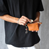 【MATTE】ソフトレザー リール付きマルチコインケース SKW-MT21