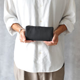 【MATTE】ソフトレザー L型ファスナー長財布 SKW-MT19