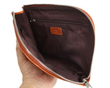 【REVALUE】ベジタブルタンニンレザー クラッチバッグ SKB-020RV5