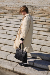 【SHRINK】シュリンクレザー サイドアジャストトート SKB-022SH1