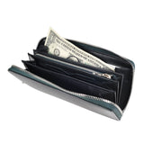 【ANTIQUE】アンティークレザー ラウンドファスナー 長財布 SKW-022AT1