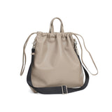 【FIT】WATERPROOFレザー 2WAY巾着バッグS SKB-021FT3